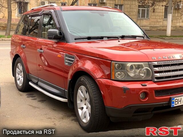 Червоний Ленд Ровер Range Rover Sport, об'ємом двигуна 4.2 л та пробігом 196 тис. км за 13000 $, фото 1 на Automoto.ua