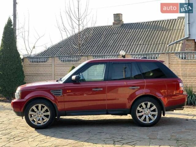 Червоний Ленд Ровер Range Rover Sport, об'ємом двигуна 4.2 л та пробігом 134 тис. км за 11000 $, фото 1 на Automoto.ua