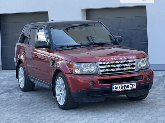 Червоний Ленд Ровер Range Rover Sport, об'ємом двигуна 2.7 л та пробігом 255 тис. км за 8700 $, фото 1 на Automoto.ua