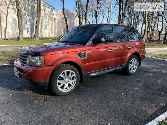 Червоний Ленд Ровер Range Rover Sport, об'ємом двигуна 2.7 л та пробігом 200 тис. км за 13000 $, фото 1 на Automoto.ua