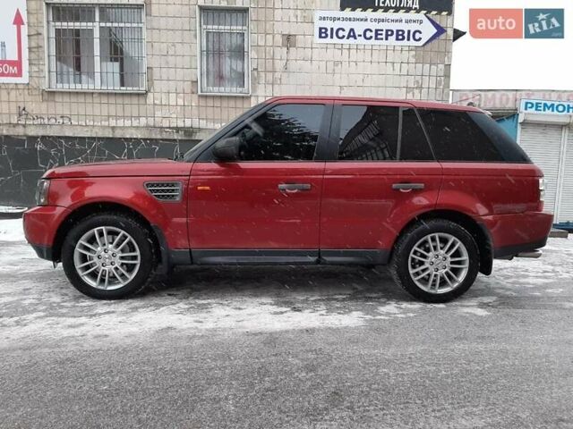 Красный Ленд Ровер Рендж Ровер Спорт, объемом двигателя 4.2 л и пробегом 175 тыс. км за 12200 $, фото 1 на Automoto.ua