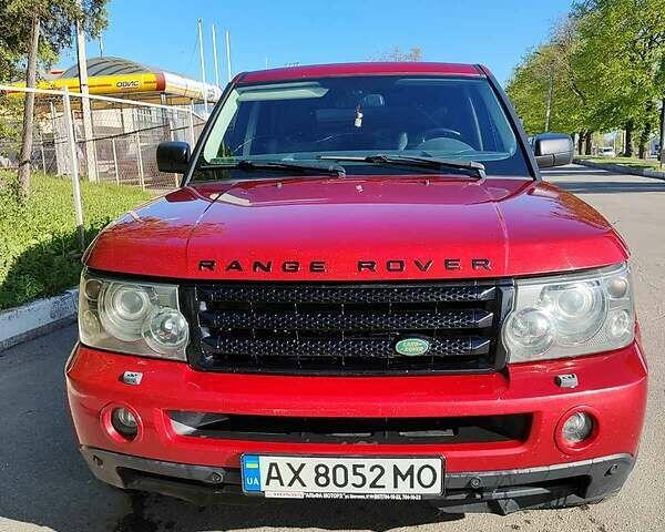 Червоний Ленд Ровер Range Rover Sport, об'ємом двигуна 4.4 л та пробігом 270 тис. км за 12555 $, фото 1 на Automoto.ua
