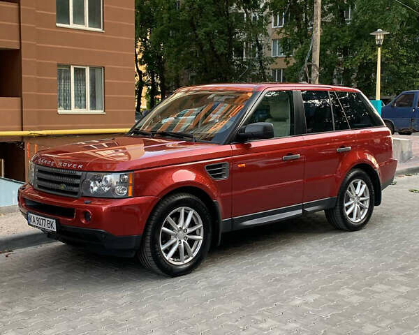 Червоний Ленд Ровер Range Rover Sport, об'ємом двигуна 2.7 л та пробігом 118 тис. км за 16000 $, фото 1 на Automoto.ua