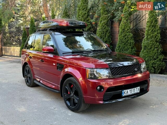 Червоний Ленд Ровер Range Rover Sport, об'ємом двигуна 4.39 л та пробігом 256 тис. км за 8900 $, фото 1 на Automoto.ua