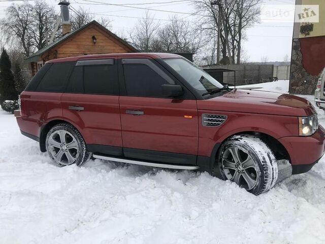 Червоний Ленд Ровер Range Rover Sport, об'ємом двигуна 3.6 л та пробігом 230 тис. км за 14900 $, фото 1 на Automoto.ua