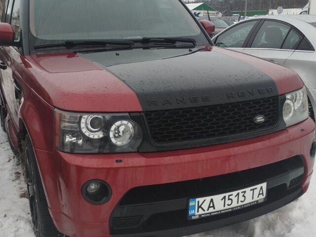 Червоний Ленд Ровер Range Rover Sport, об'ємом двигуна 4.4 л та пробігом 161 тис. км за 14500 $, фото 1 на Automoto.ua