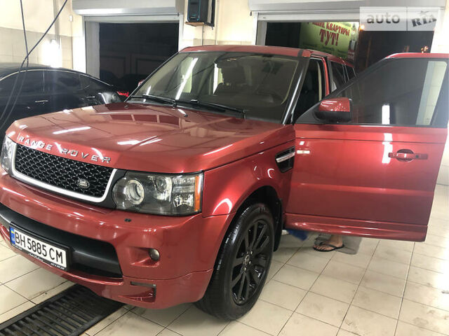 Червоний Ленд Ровер Range Rover Sport, об'ємом двигуна 3.6 л та пробігом 143 тис. км за 26500 $, фото 1 на Automoto.ua