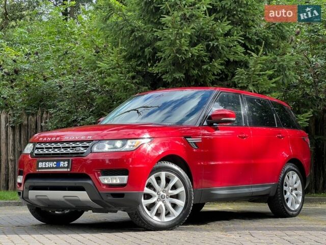 Червоний Ленд Ровер Range Rover Sport, об'ємом двигуна 3 л та пробігом 183 тис. км за 19999 $, фото 1 на Automoto.ua