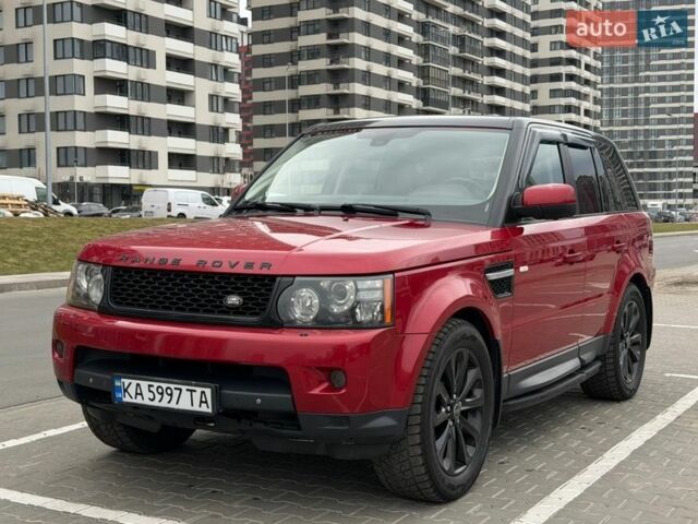 Червоний Ленд Ровер Range Rover Sport, об'ємом двигуна 3 л та пробігом 200 тис. км за 14300 $, фото 1 на Automoto.ua