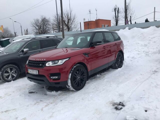 Червоний Ленд Ровер Range Rover Sport, об'ємом двигуна 3 л та пробігом 93 тис. км за 40500 $, фото 1 на Automoto.ua