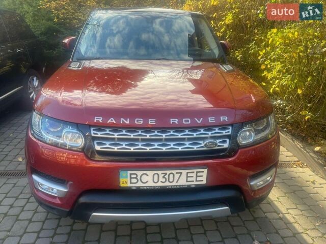 Червоний Ленд Ровер Range Rover Sport, об'ємом двигуна 2.99 л та пробігом 360 тис. км за 21500 $, фото 1 на Automoto.ua