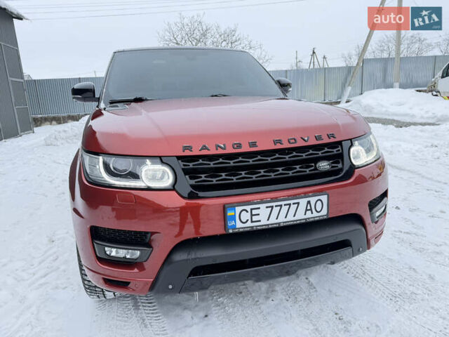 Красный Ленд Ровер Рендж Ровер Спорт, объемом двигателя 2.99 л и пробегом 148 тыс. км за 35500 $, фото 1 на Automoto.ua
