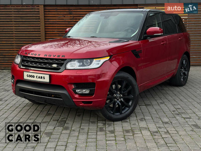 Червоний Ленд Ровер Range Rover Sport, об'ємом двигуна 3 л та пробігом 146 тис. км за 33000 $, фото 1 на Automoto.ua
