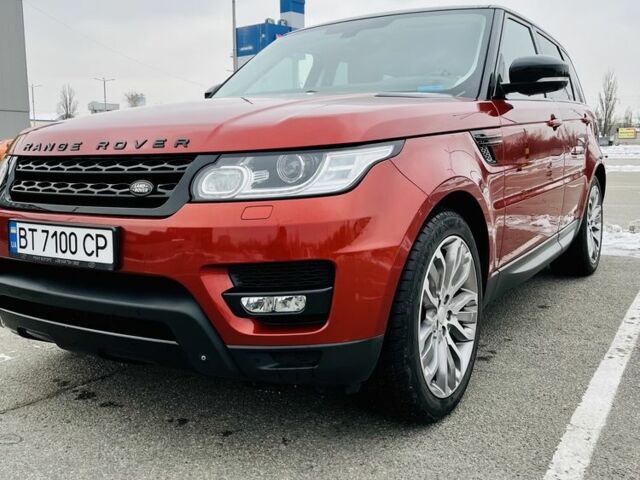 Червоний Ленд Ровер Range Rover Sport, об'ємом двигуна 3 л та пробігом 93 тис. км за 39900 $, фото 1 на Automoto.ua