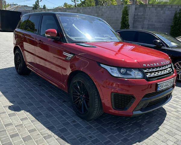 Червоний Ленд Ровер Range Rover Sport, об'ємом двигуна 2.99 л та пробігом 190 тис. км за 37500 $, фото 1 на Automoto.ua