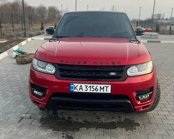 Красный Ленд Ровер Рендж Ровер Спорт, объемом двигателя 3 л и пробегом 255 тыс. км за 23900 $, фото 1 на Automoto.ua