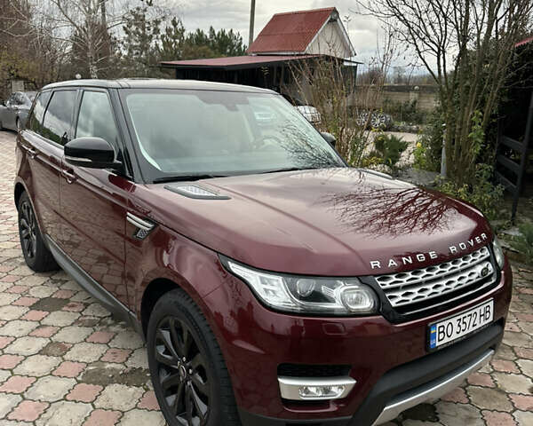 Красный Ленд Ровер Рендж Ровер Спорт, объемом двигателя 2.99 л и пробегом 253 тыс. км за 25900 $, фото 1 на Automoto.ua