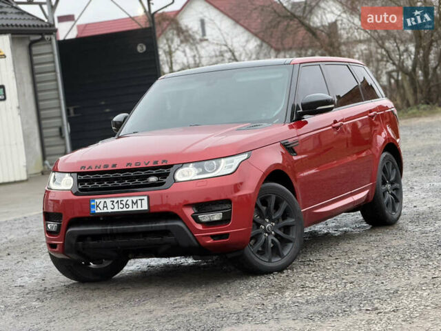 Красный Ленд Ровер Рендж Ровер Спорт, объемом двигателя 2.99 л и пробегом 265 тыс. км за 27500 $, фото 1 на Automoto.ua