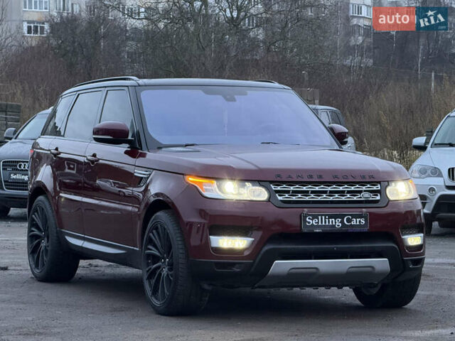 Червоний Ленд Ровер Range Rover Sport, об'ємом двигуна 3 л та пробігом 243 тис. км за 19999 $, фото 1 на Automoto.ua