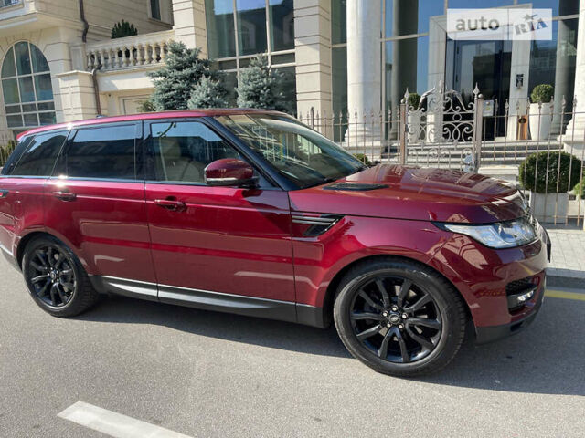 Червоний Ленд Ровер Range Rover Sport, об'ємом двигуна 2.99 л та пробігом 130 тис. км за 42000 $, фото 1 на Automoto.ua