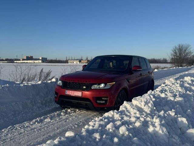 Червоний Ленд Ровер Range Rover Sport, об'ємом двигуна 3 л та пробігом 150 тис. км за 18000 $, фото 1 на Automoto.ua