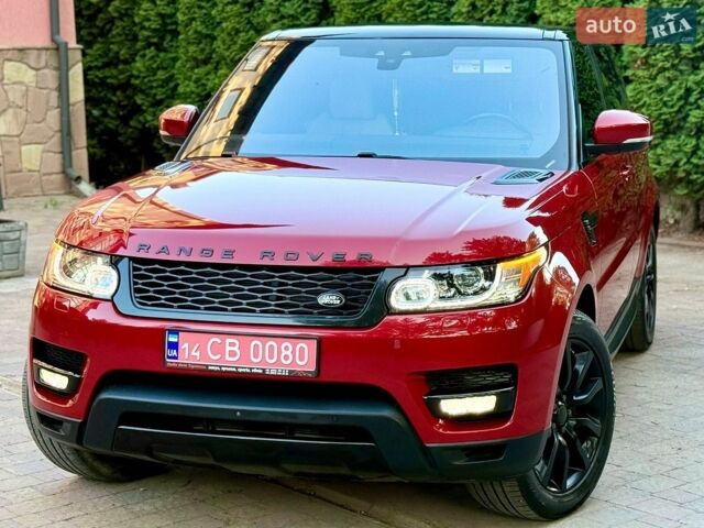 Червоний Ленд Ровер Range Rover Sport, об'ємом двигуна 3 л та пробігом 253 тис. км за 21750 $, фото 1 на Automoto.ua