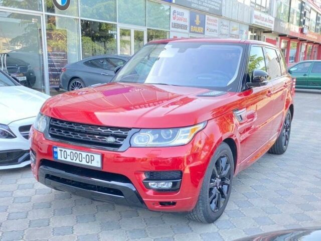 Червоний Ленд Ровер Range Rover Sport, об'ємом двигуна 4 л та пробігом 40 тис. км за 49500 $, фото 1 на Automoto.ua