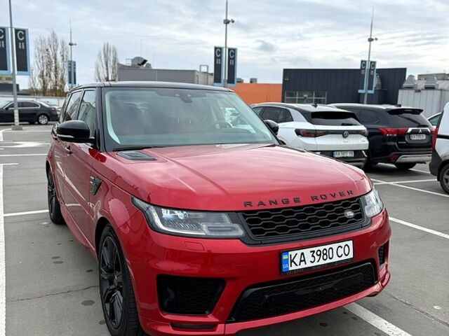 Красный Ленд Ровер Рендж Ровер Спорт, объемом двигателя 3 л и пробегом 110 тыс. км за 57200 $, фото 1 на Automoto.ua