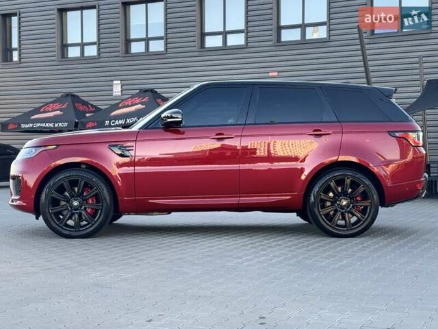 Червоний Ленд Ровер Range Rover Sport, об'ємом двигуна 5 л та пробігом 90 тис. км за 58900 $, фото 1 на Automoto.ua