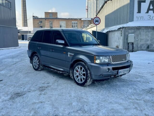 Серый Ленд Ровер Рендж Ровер Спорт, объемом двигателя 2.7 л и пробегом 199 тыс. км за 5555 $, фото 1 на Automoto.ua