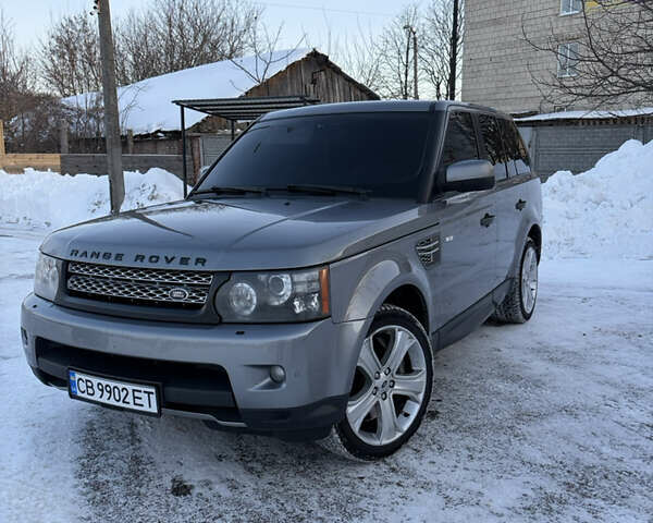 Серый Ленд Ровер Рендж Ровер Спорт, объемом двигателя 5 л и пробегом 228 тыс. км за 12999 $, фото 1 на Automoto.ua