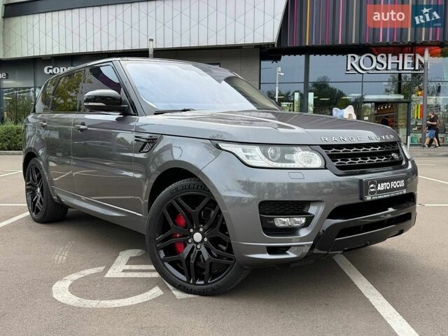 Сірий Ленд Ровер Range Rover Sport, об'ємом двигуна 5 л та пробігом 191 тис. км за 25990 $, фото 1 на Automoto.ua