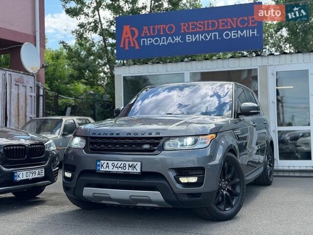 Серый Ленд Ровер Рендж Ровер Спорт, объемом двигателя 3 л и пробегом 220 тыс. км за 24500 $, фото 1 на Automoto.ua