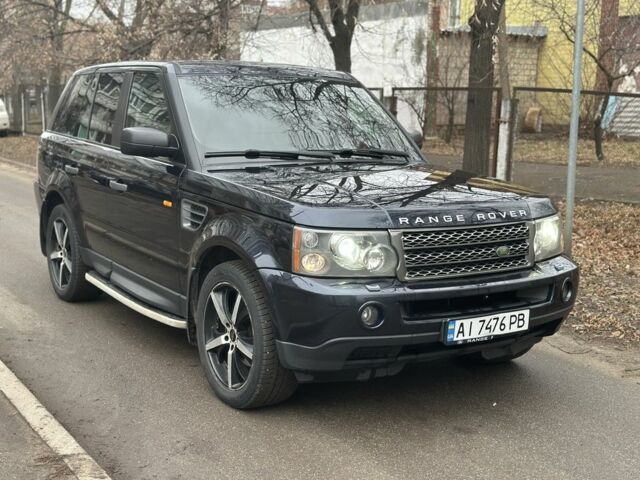 Синий Ленд Ровер Рендж Ровер Спорт, объемом двигателя 4.4 л и пробегом 197 тыс. км за 9900 $, фото 1 на Automoto.ua