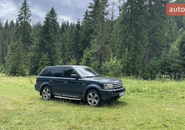 Синій Ленд Ровер Range Rover Sport, об'ємом двигуна 4.4 л та пробігом 177 тис. км за 12500 $, фото 1 на Automoto.ua