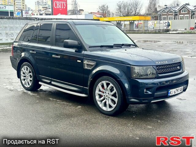 Синий Ленд Ровер Рендж Ровер Спорт, объемом двигателя 3.6 л и пробегом 278 тыс. км за 12500 $, фото 1 на Automoto.ua