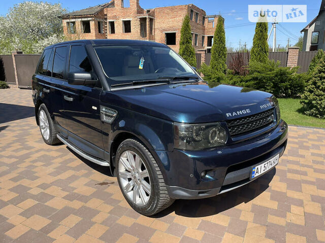 Синій Ленд Ровер Range Rover Sport, об'ємом двигуна 3.6 л та пробігом 270 тис. км за 12750 $, фото 1 на Automoto.ua