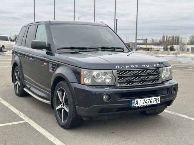 Синий Ленд Ровер Рендж Ровер Спорт, объемом двигателя 4.4 л и пробегом 196 тыс. км за 9500 $, фото 1 на Automoto.ua