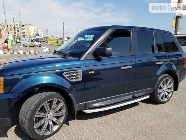 Синій Ленд Ровер Range Rover Sport, об'ємом двигуна 4.2 л та пробігом 123 тис. км за 18000 $, фото 1 на Automoto.ua