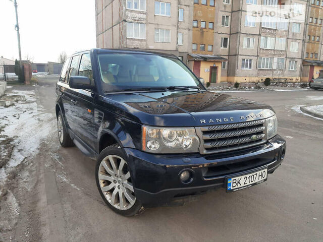 Синій Ленд Ровер Range Rover Sport, об'ємом двигуна 2.7 л та пробігом 200 тис. км за 12499 $, фото 1 на Automoto.ua