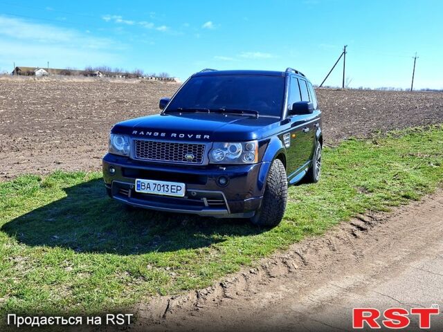 Синий Ленд Ровер Рендж Ровер Спорт, объемом двигателя 3.6 л и пробегом 362 тыс. км за 13900 $, фото 1 на Automoto.ua