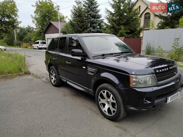 Синій Ленд Ровер Range Rover Sport, об'ємом двигуна 3 л та пробігом 192 тис. км за 16300 $, фото 1 на Automoto.ua