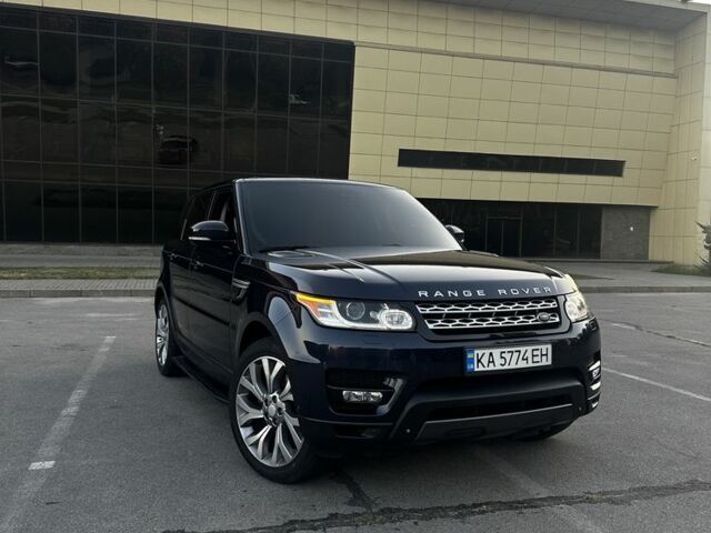 Синій Ленд Ровер Range Rover Sport, об'ємом двигуна 3 л та пробігом 189 тис. км за 27000 $, фото 1 на Automoto.ua