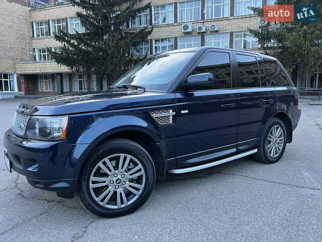 Синий Ленд Ровер Рендж Ровер Спорт, объемом двигателя 3 л и пробегом 143 тыс. км за 19700 $, фото 1 на Automoto.ua