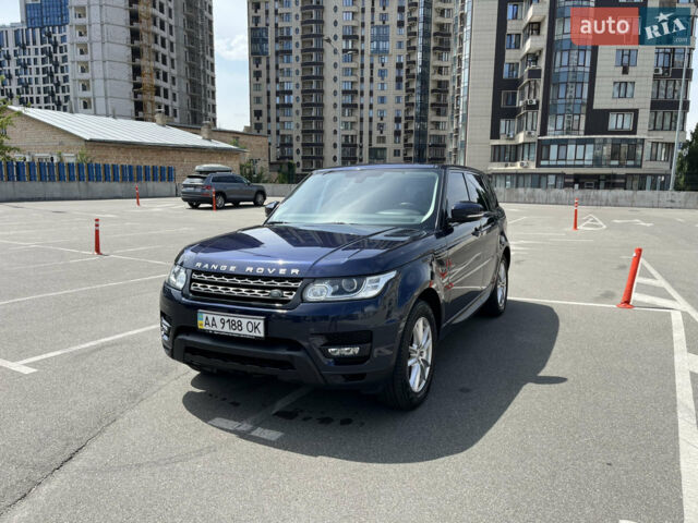 Синій Ленд Ровер Range Rover Sport, об'ємом двигуна 2.99 л та пробігом 89 тис. км за 32800 $, фото 1 на Automoto.ua