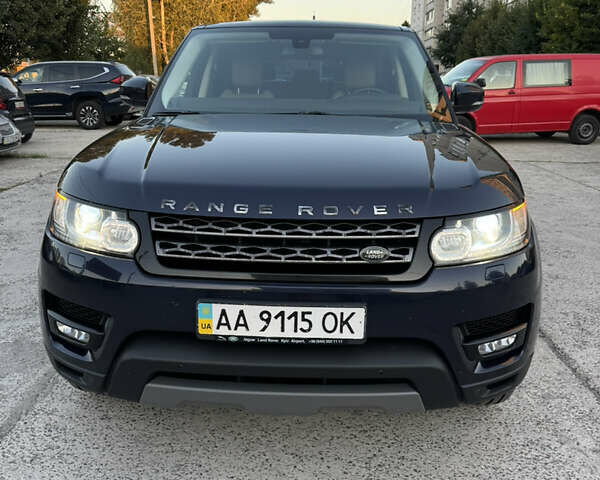 Синій Ленд Ровер Range Rover Sport, об'ємом двигуна 2.99 л та пробігом 177 тис. км за 30000 $, фото 1 на Automoto.ua