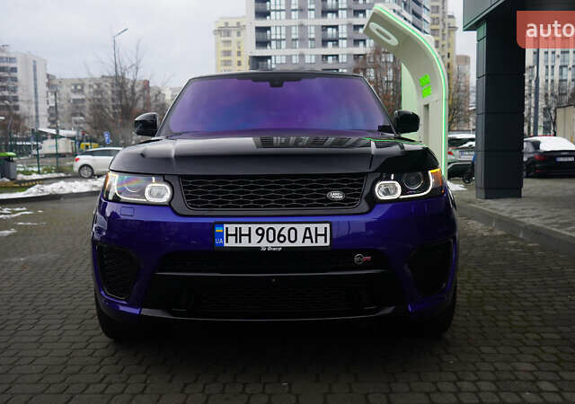 Синій Ленд Ровер Range Rover Sport, об'ємом двигуна 5 л та пробігом 89 тис. км за 57500 $, фото 1 на Automoto.ua