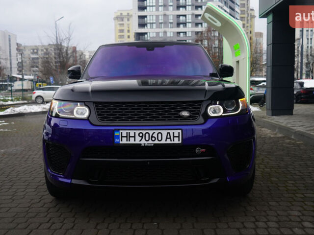 Синій Ленд Ровер Range Rover Sport, об'ємом двигуна 5 л та пробігом 97 тис. км за 42500 $, фото 1 на Automoto.ua