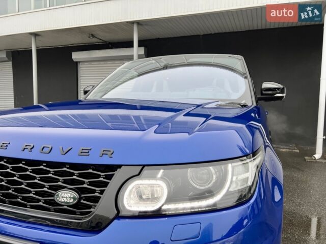 Синій Ленд Ровер Range Rover Sport, об'ємом двигуна 5 л та пробігом 97 тис. км за 59900 $, фото 1 на Automoto.ua