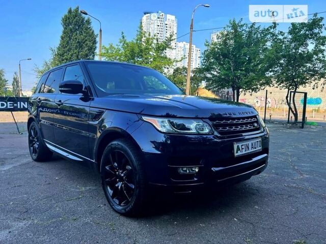 Синій Ленд Ровер Range Rover Sport, об'ємом двигуна 3 л та пробігом 108 тис. км за 34500 $, фото 1 на Automoto.ua